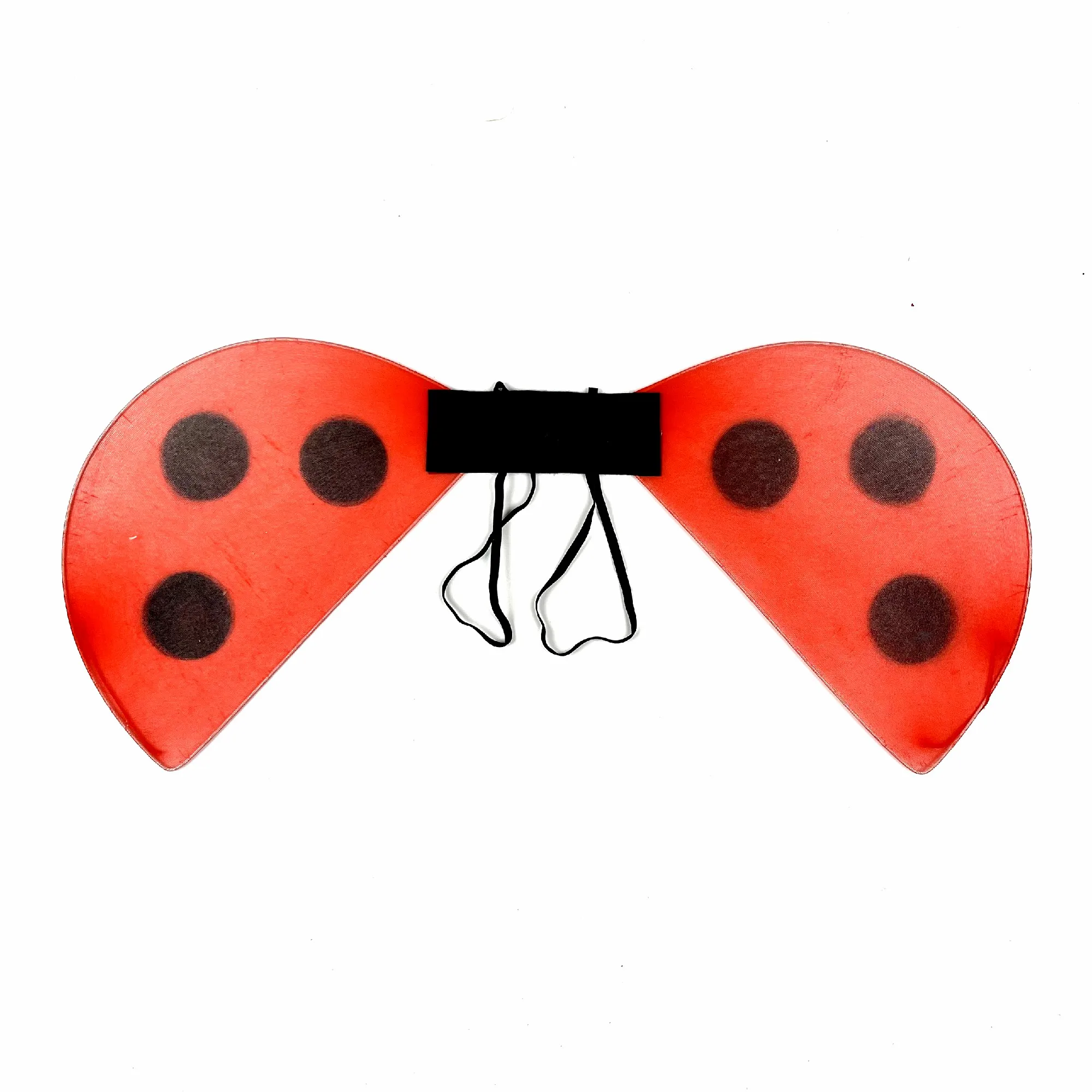 Cute Birthday Party Costume Accessories Ladybird Ladybug Fairy Wings Black Dots Halloween Party Ladybug Fairy Wings