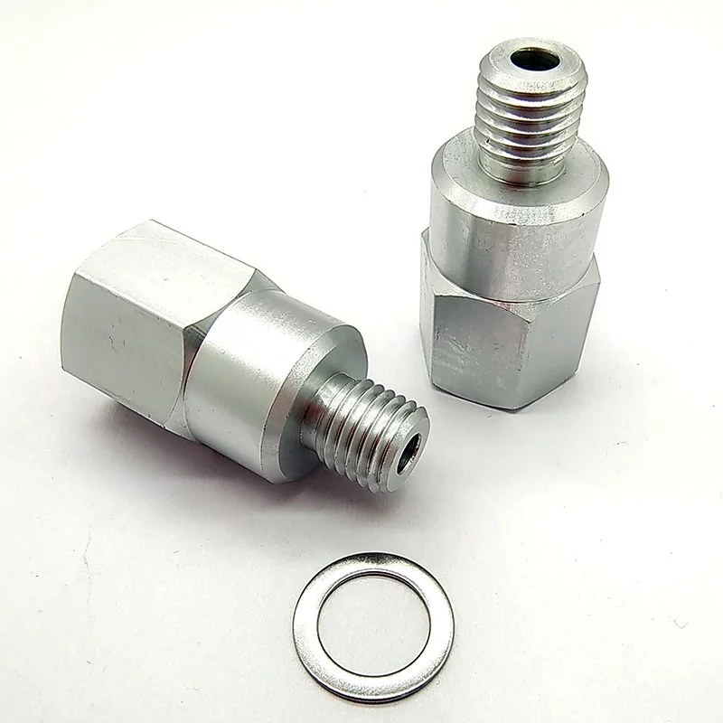 LS Engine Swap M12X1.5 Adapter to 3/8 NPT Extended Length Cooling Water Temperature Sensor Adapter