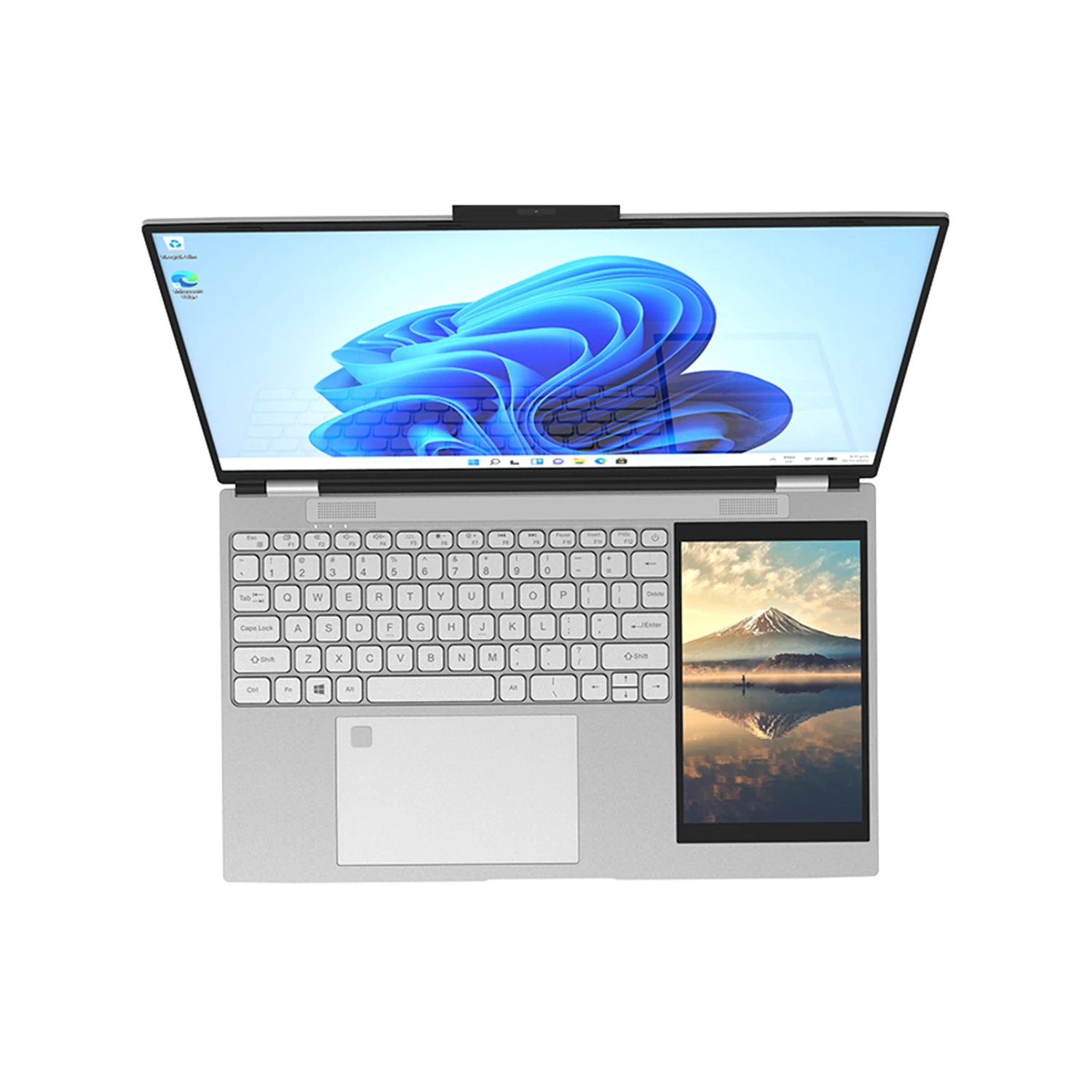 Dual Screen N95 Laptop 15.6+7 inch touch screen Laptop Computer Win 11 Computadora Portatil 2K IPS Business Laptops