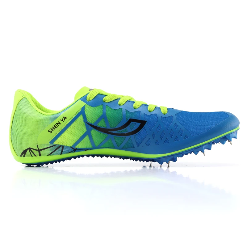 Factory customized men and women race special spikes running shoes