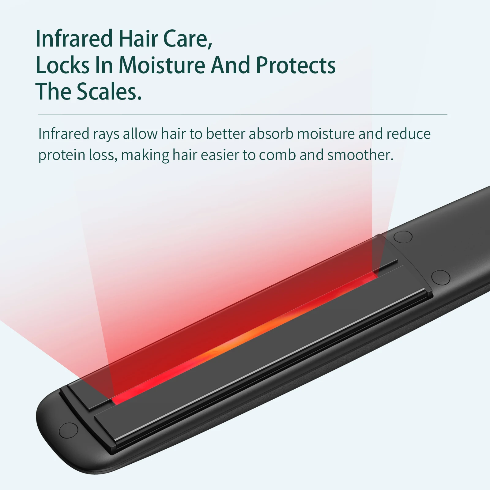 Five Plus Hot Sale Hair Keratin Steampod Vapor Professional Steam Hair Straightener Infrared Flat Iron Hair Straightening Irons