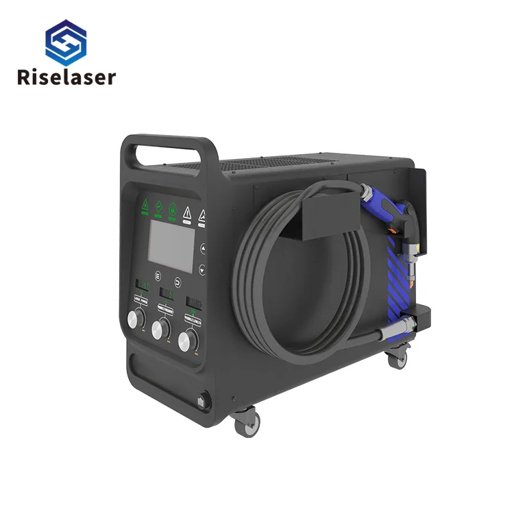 Riselaser Air Cooling Portable Mini Fiber Laser Welding Solder Machine For Welding Metal Stainless Steel Aluminum
