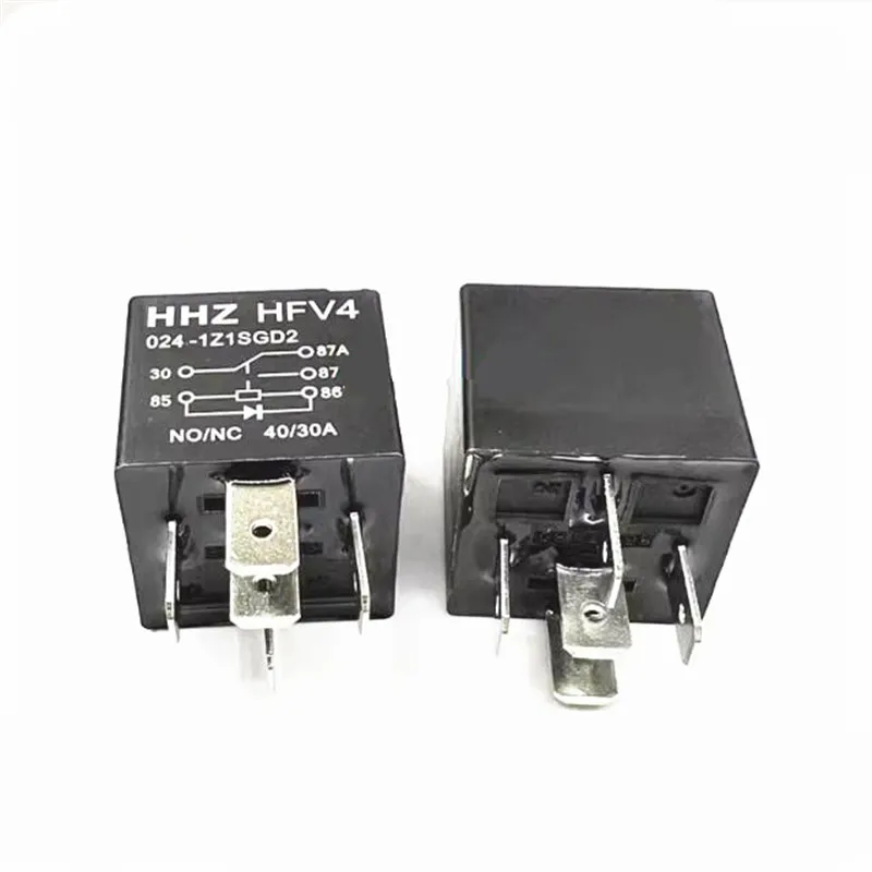 New original relay HFV4 024-1Z1SGD2 HFV4 024 1Z1SGD2 HFV40241Z1SGD2 24VDC DC24V 24V 40A 5PIN