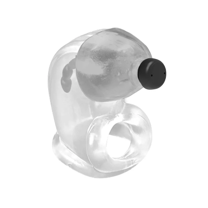 Electric Shock Silicone Chastity Cock Cage With Urethral Sound Sex Toys for Man