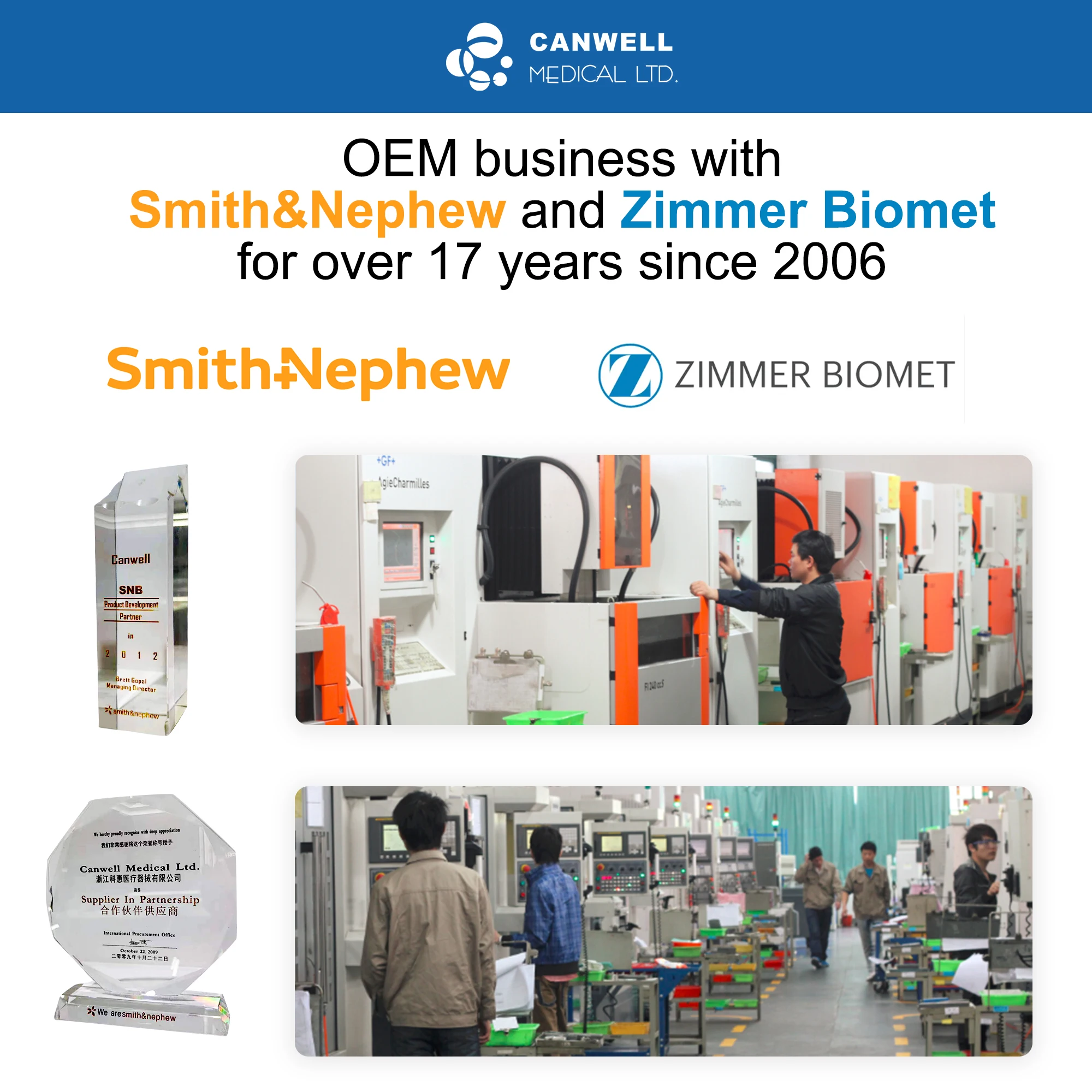 CANWELL Orthopedic Implant and Instrument Foot and Ankle Sinus Tarsal Locking Screw