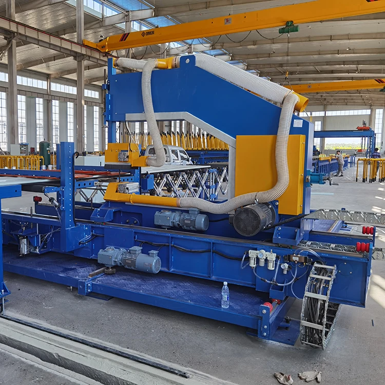 Best price Automatic PU Prefab House Sandwich Panel Making Machine Production Line