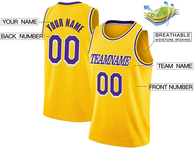 sublimate yellow mesh basketball uniform Jersey youth men and women custom basketball jersey