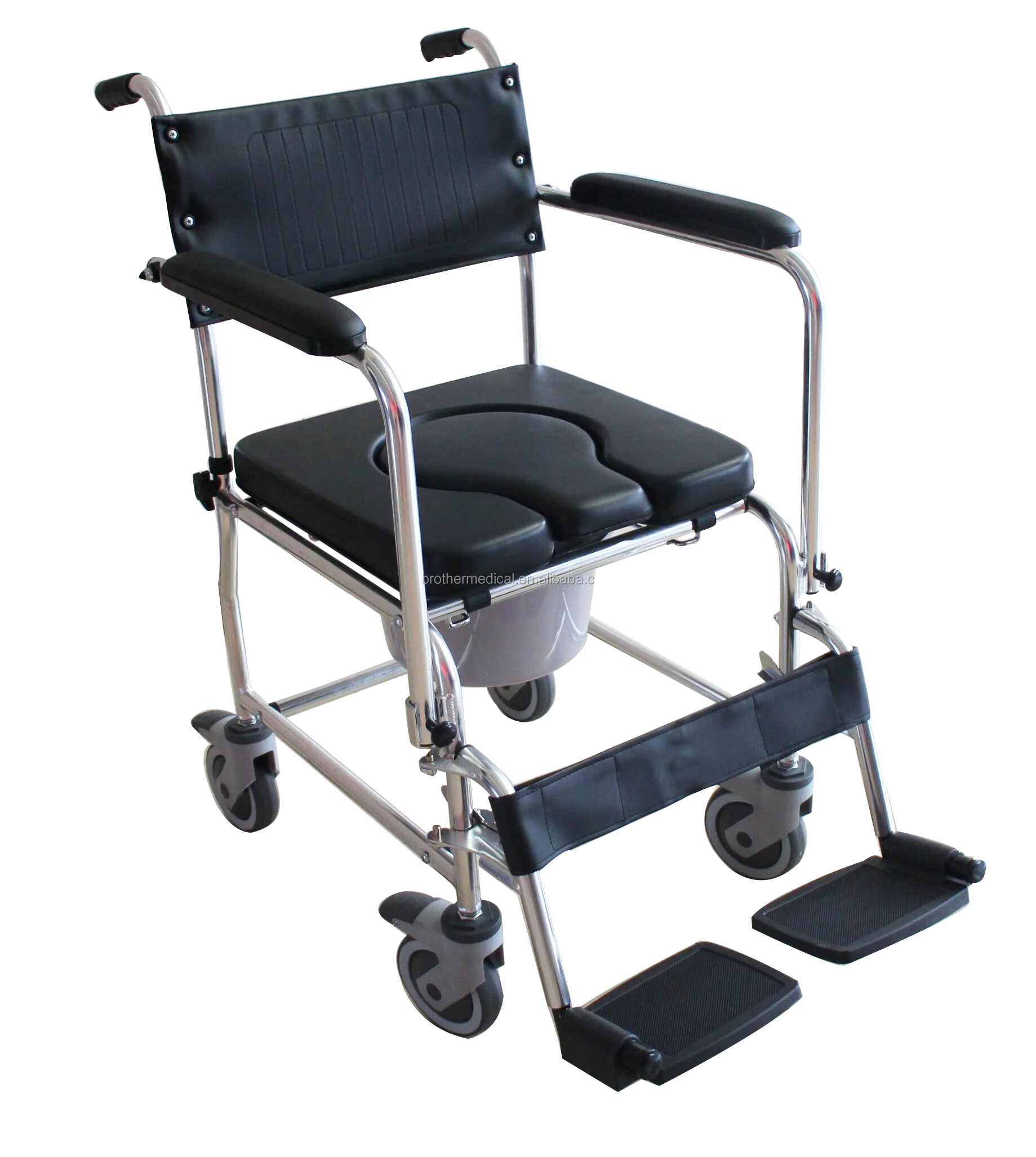 Health care products household medical devices folding reclining wheelchairs commode chair with wheels