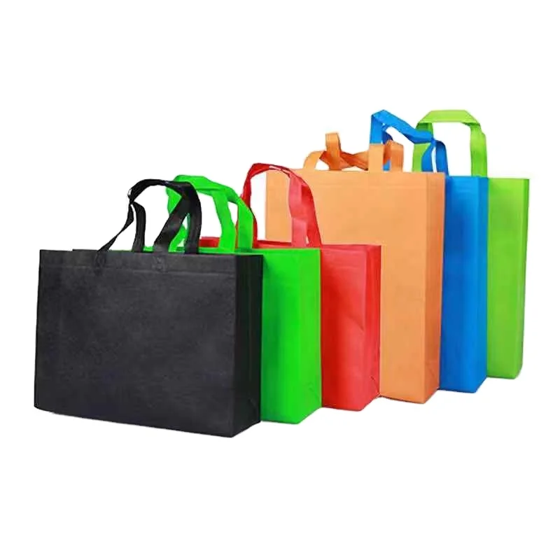
Wholesale hot sale Customized d w u cut reusable pp non woven bags for shopping packing 