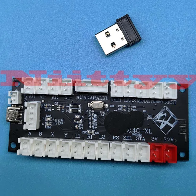 Управление аркадными играми плата с нулевой задержкой джойстик кодировщик Raspberry pi USB 5 В светодиодная кнопка