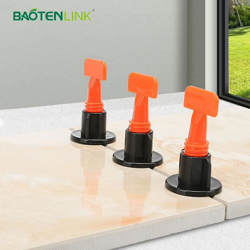 Plastic Wedge Tile Leveler Tools Dry Hanging Tile Accessories Cross Spacer Levelling Clips