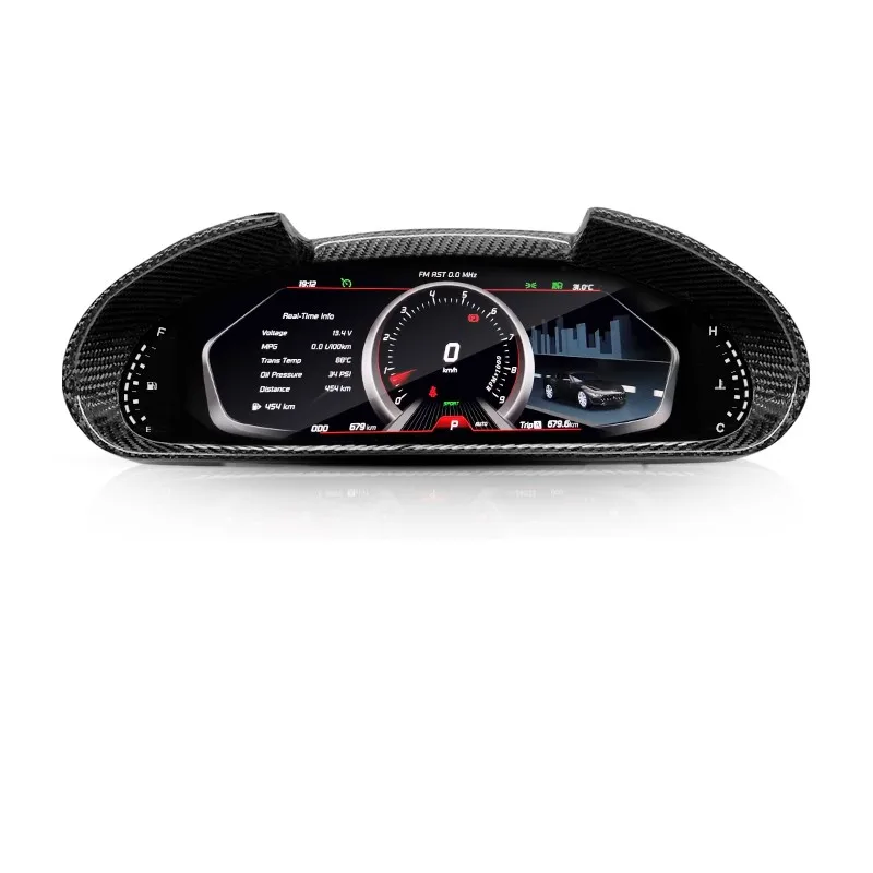 Digital Dashboard Panel Virtual Instrument Cluster CockPit LCD Speedometer For MASERATI GranCabrio Granturismo