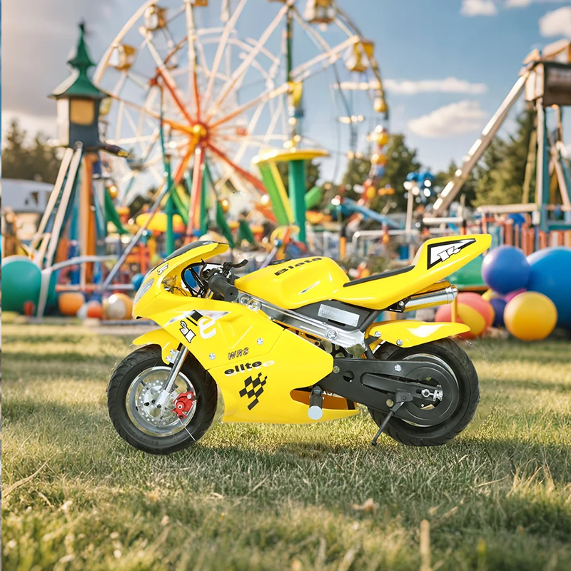 Прямые продажи с завода 49cc небольшой мотоцикл на топливе Карманный Байкер подходит для детей