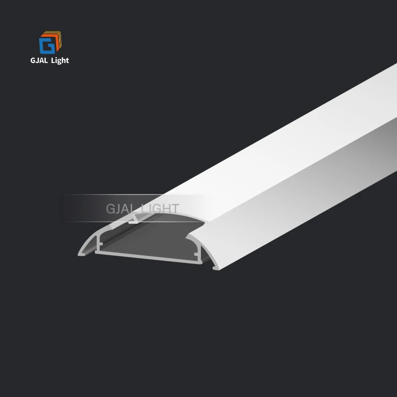 U shape 39*8.8mm  LED light frame profile for LED surface mounted LED casing extrusion aluminium