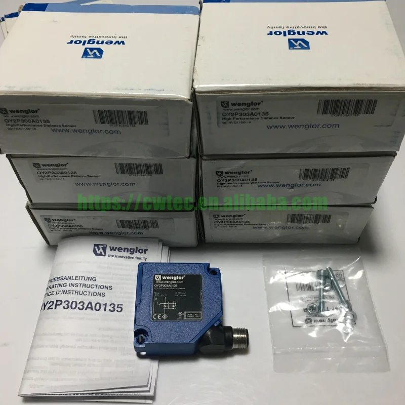 Hot sale original IP68 18-30vdc Long-Range Measuring Range 10m Y1TA100QXT3 Wenglor Laser Distance Sensor