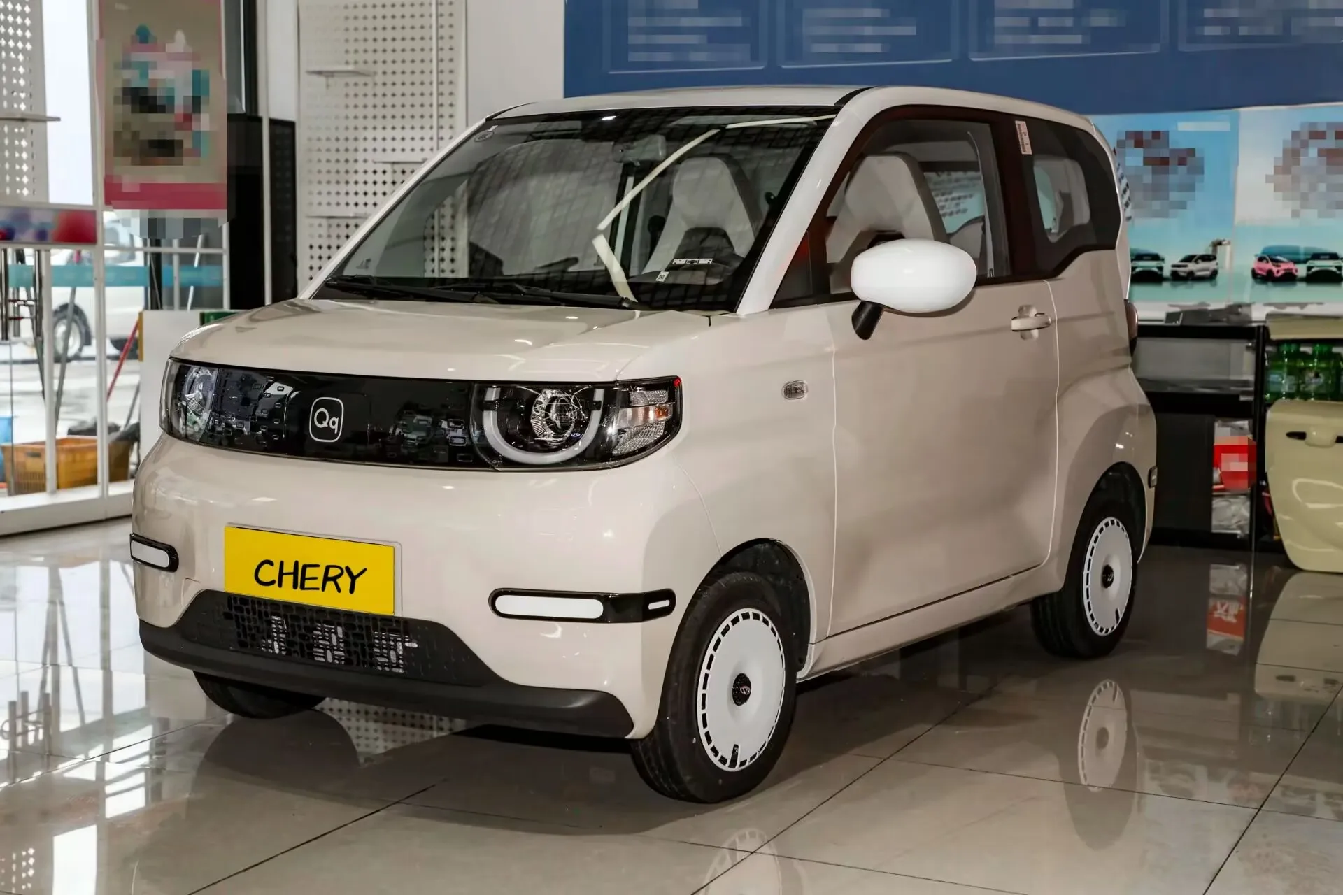 Used cars cheap Chery Youth Edition New Energy Vehicle Chery QQ Ice Cream 2024 Pure Electric 205KM Saint Edition for sale