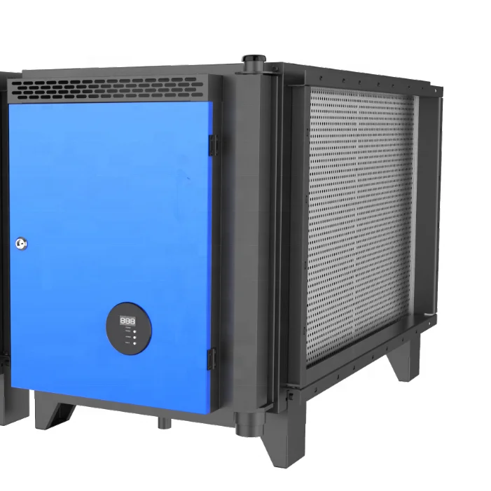 CE Certification Kitchen oil fume exhauster esp smoke filter / ESP electrostatic precipitator