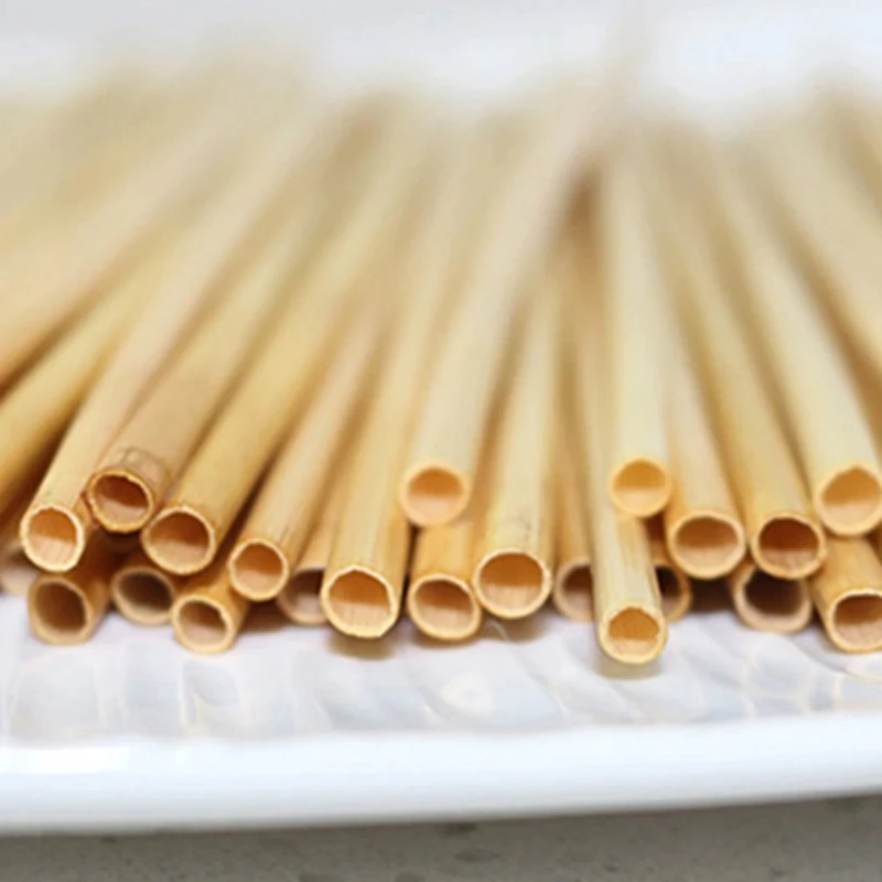 100% Natural Biodegradable Eco-Friendly Disposable Organic Wheat Drinking Straw for Drinking