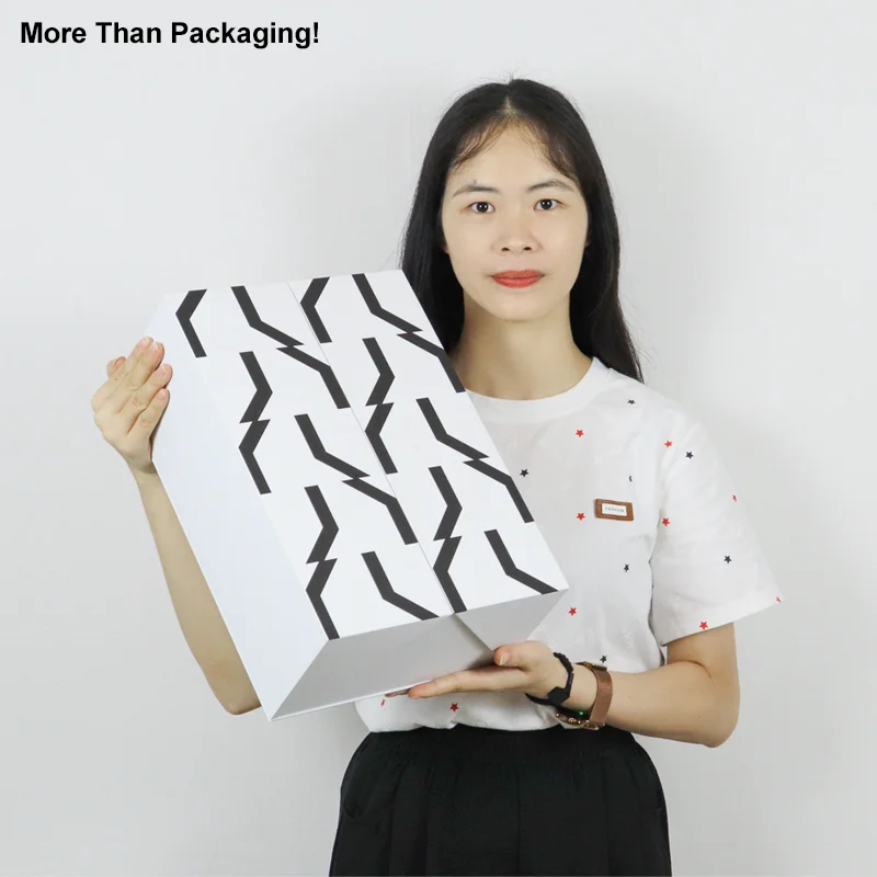 special design biodegradable elegant packaging en carton paperboard beauty products magnet cosmetic makeup package paper boxes
