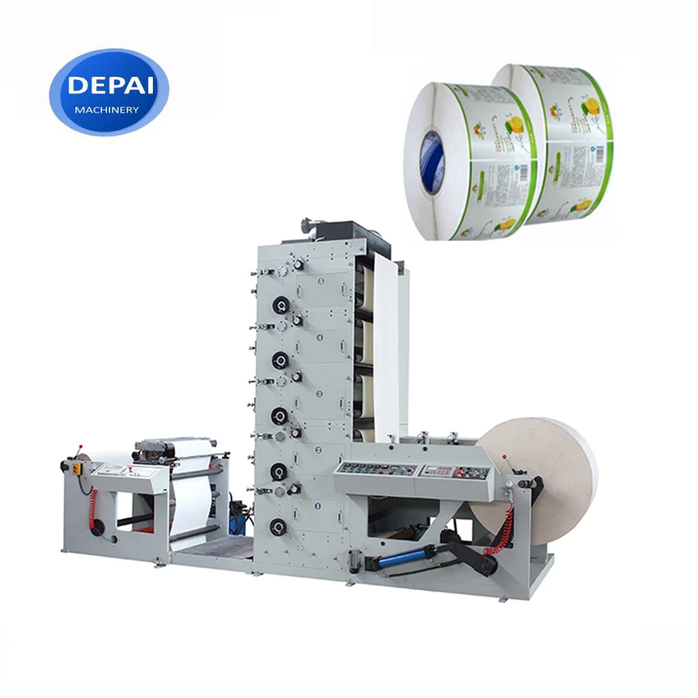 High quality paper cup flexo flexographic printing machine price