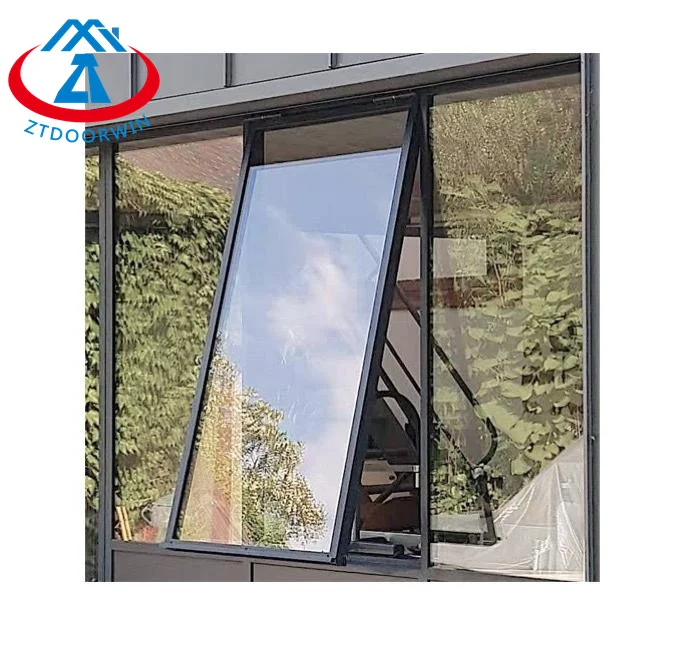 ZHTDOORS Vinyl Hung Windows With Screens Low E Double Glazed Double Hung Windows Single Hung Windows