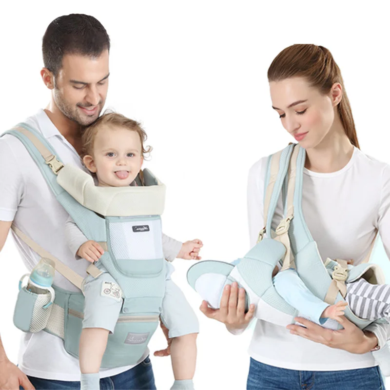 Wholesale Lightweight Baby Carrier With Lumbar Support Baby Waist Stool, Newborn Waterproof Comfortable Baby Carrier Sling/