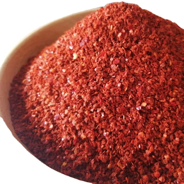 China factory supply Crushed Chilli no susan red no Aflotaxin popur selling in UK and USA market
