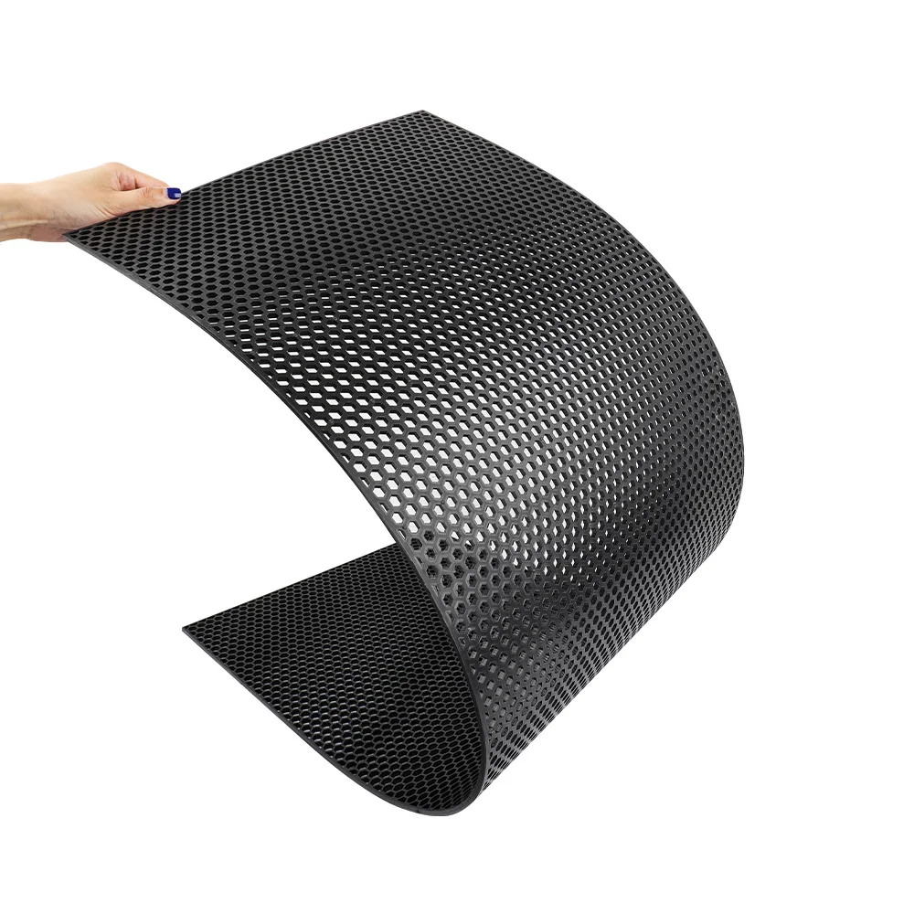 Universal Racing Abs Honeycomb Plastic Car Front Grill Grille Guard Mesh