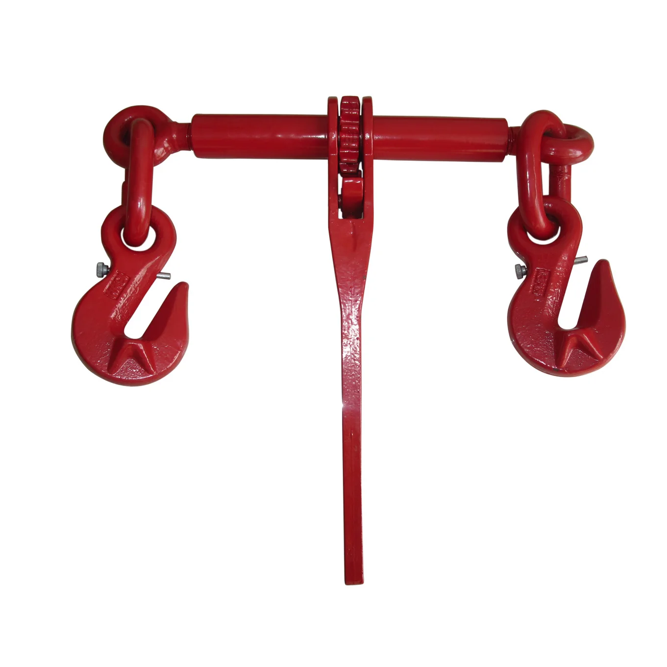 Hot Sales European Type Forged Ratchet Load Binder With Wings & Pin Hook Safety Lock In Barrel