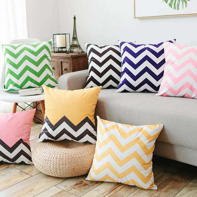Wholesale super Soft cozy comfort customized sofa and bed indoor and outdoor pillow case cushion cover for home decor
