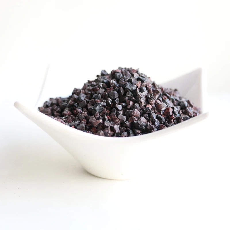 Red Garnet Abrasive Media Raw Material Garnet Sand For Sandblasting