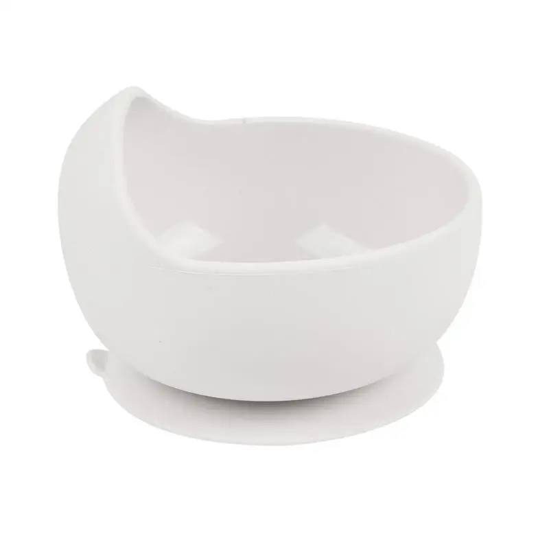 Factory Spot Silicone Sucker Bowl Children Feeding Tableware Baby Complementary Training Bowl Baby Bowl Set