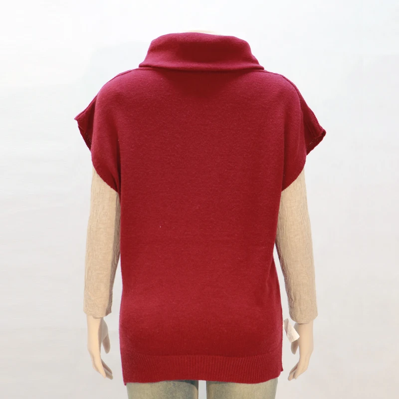 100% Cashmere Knitted Sweater Woman Beautiful Skirt Plus Size Cashmere Sleeve Twin Wool Knitwear Short Hoodie Silk Christmas