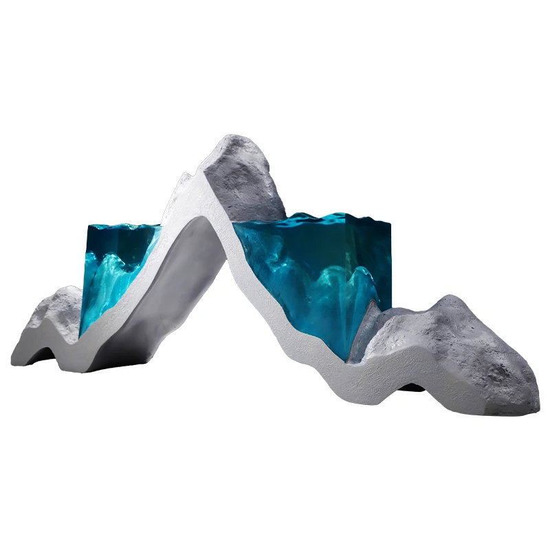 Exhibt New Product Hard Mountain Sea Clear Epoxy Resin For Crafts Epoxy Resin Craft Material