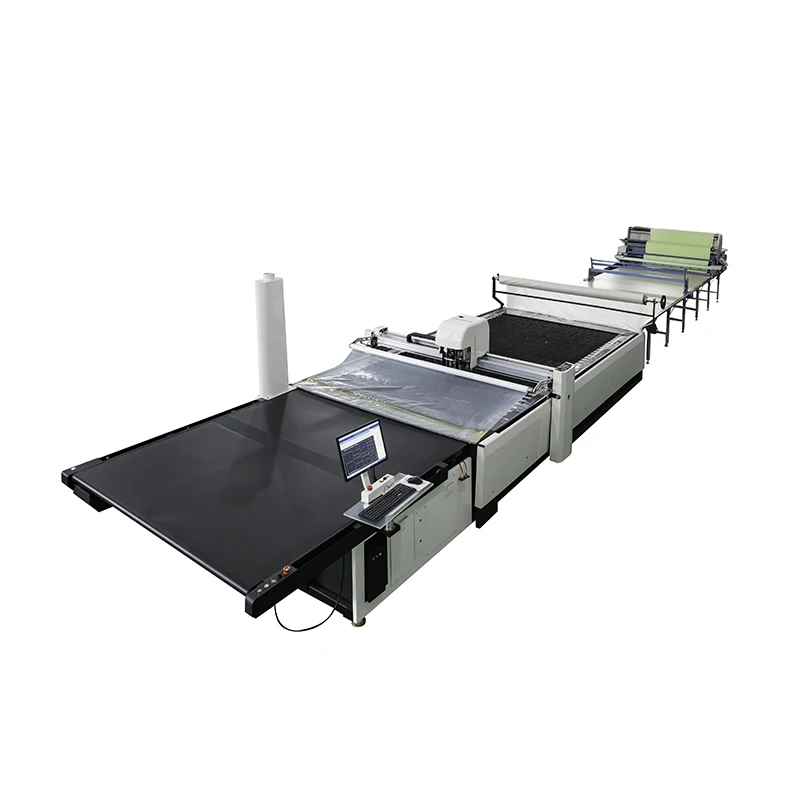 Top CNC blind solar panel for motor pvc curtain retractable screen pleated window door blinds curtains MCT Rotary Die Cutter