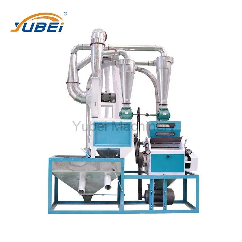 Electric Wheat Flour Mill  grinder plant Maize Chilli pepper flour grinding machines with price