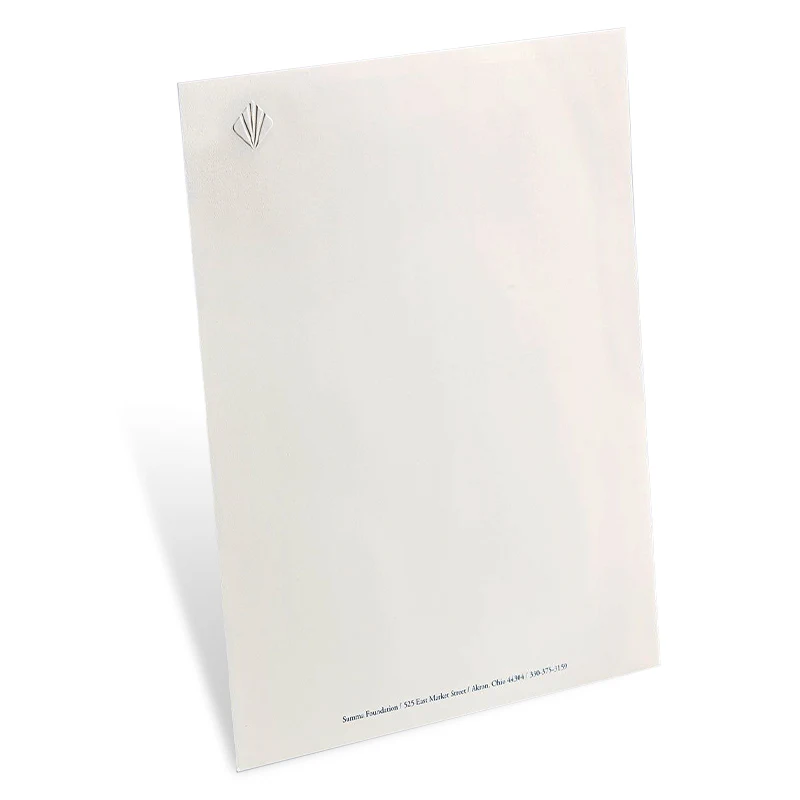 Customizable Cheap A4 Letterhead Art card Guangdong Printing Service