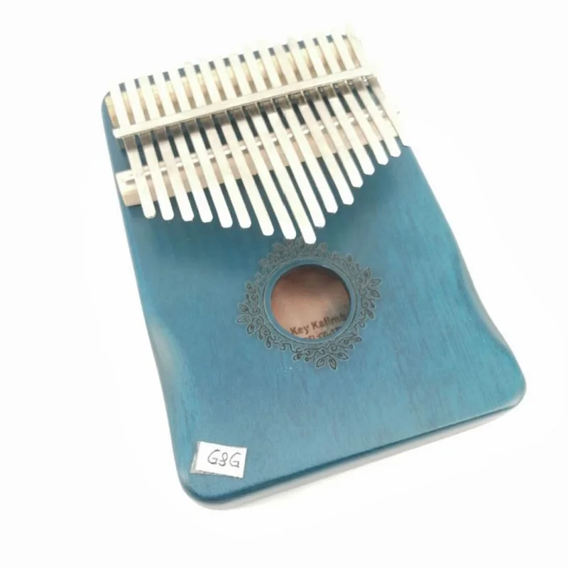 17 клавиш твердое красное дерево Kalimba Mbira большой палец