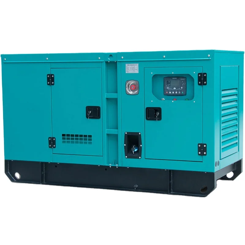 15KVA To 400KVA Industrial Water Cooling Diesel Genset Portable  50kva Generating Ac 3 Phase Synchronous Silent Diesel Generator