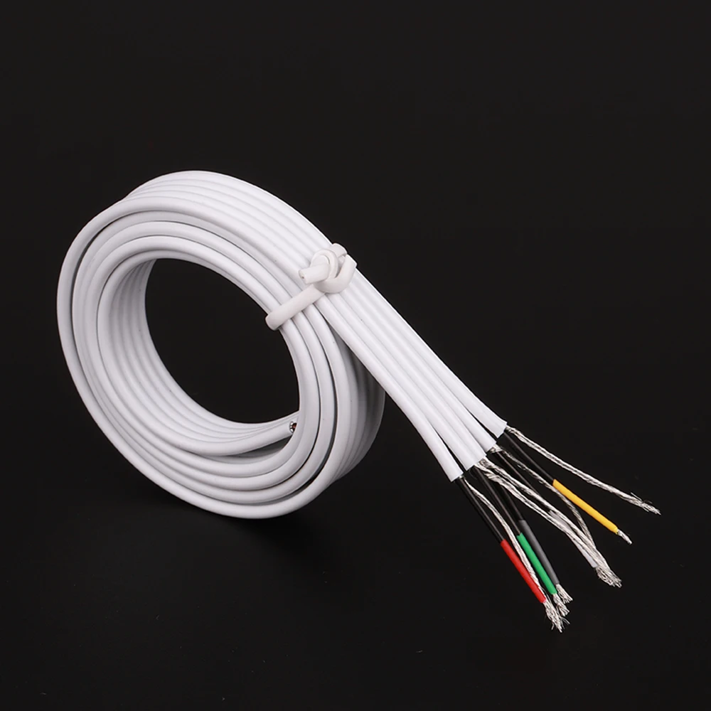 Custom Semi-finished Tinned Copper Conductor and Shield Holter ECG Cable with UL RoHS Certificated