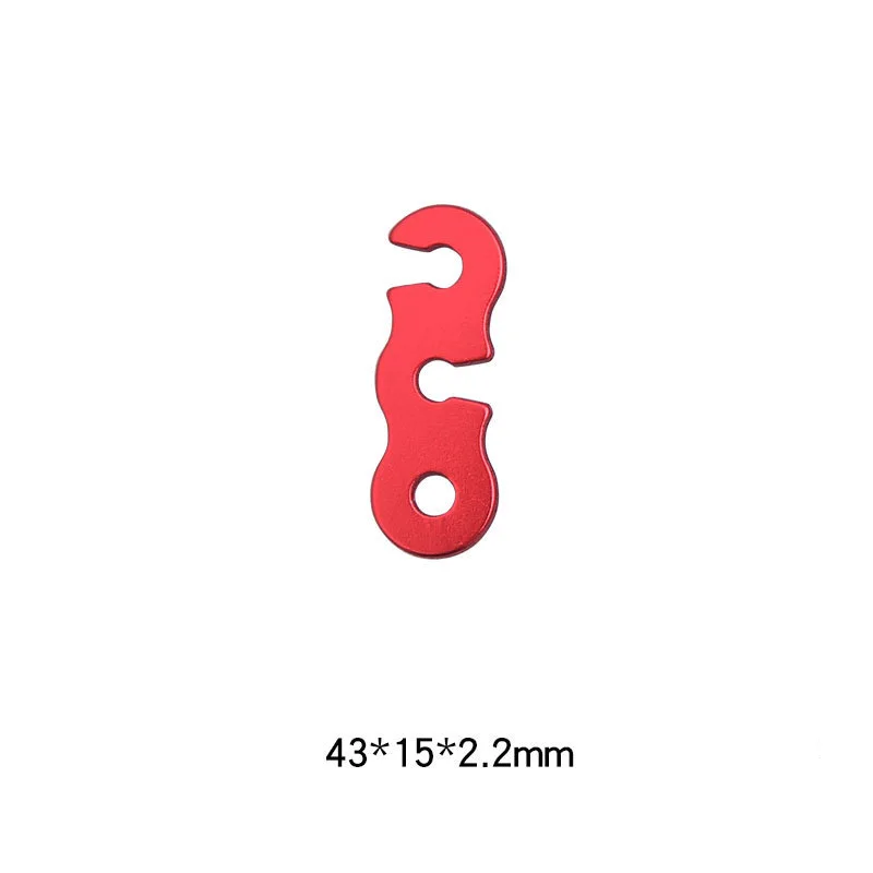 20 Pieces Aluminum Alloy Guyline Cord Adjusters