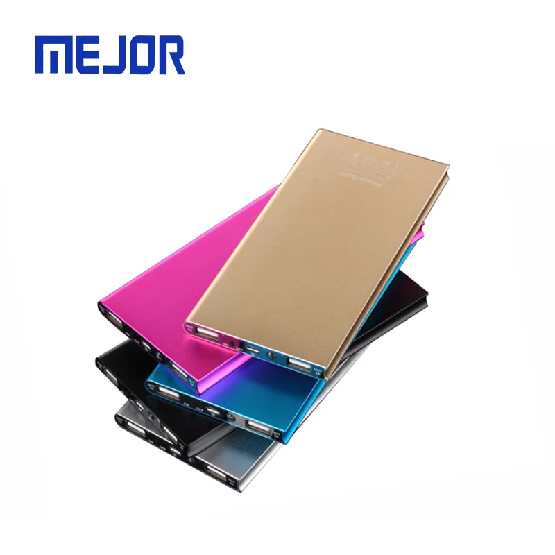 Note Book power banks 2 usb portable laddare 10000mah battery phone charger PowerBank 20000mah