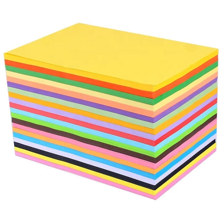 Factory price 250gsm A4 size embossed color board leather grain binding cover paper