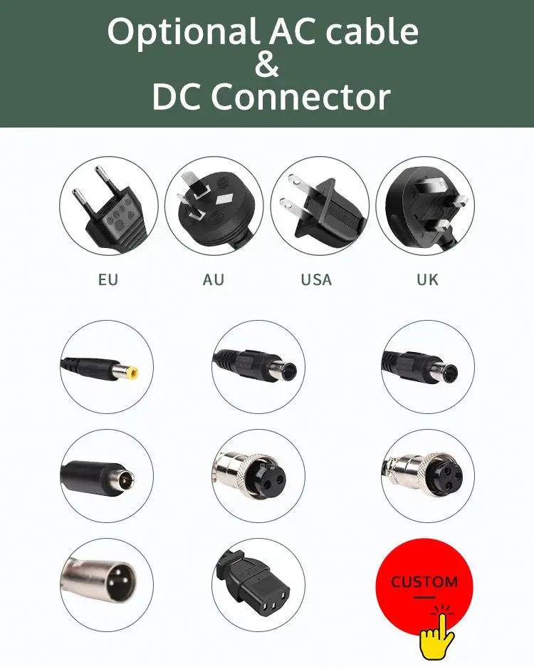 Зарядное устройство Noida для литиевых батарей 72 в 3A 88 8 Li Lipo Lifepo4 Ion 64 Lfp