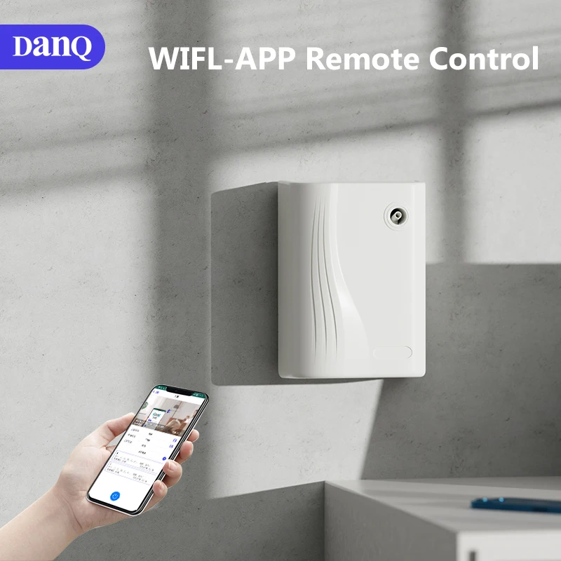 Acrylic Touch Screen Nano Fog Electric Air Freshener Oil Mist Purifier Home Essential Oil Aromatherapy Machine