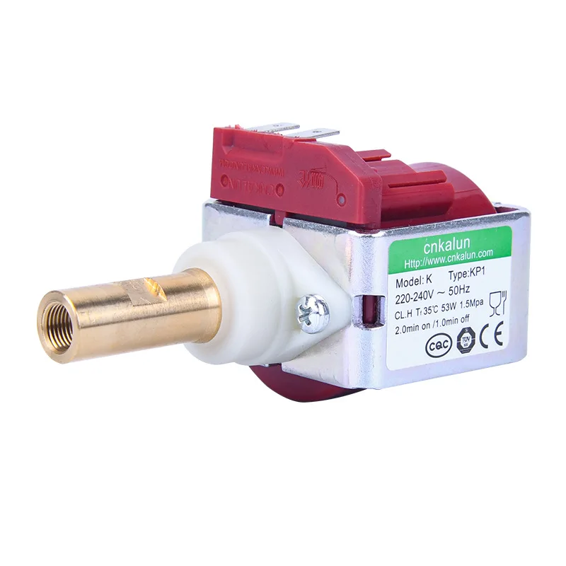 High Quality Water Pump 35W / 53W Brass Output 750ml/min Solenoid Pump For Dishwasher