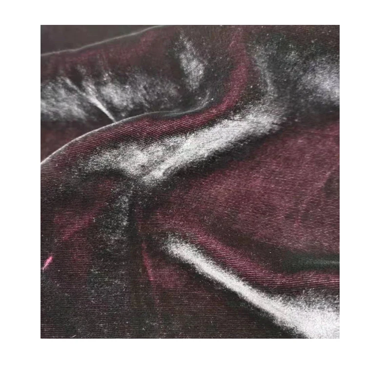 Bestsellers Hot Sale Simple Casual Colors Avalible Silk Soft Velvet Fabric