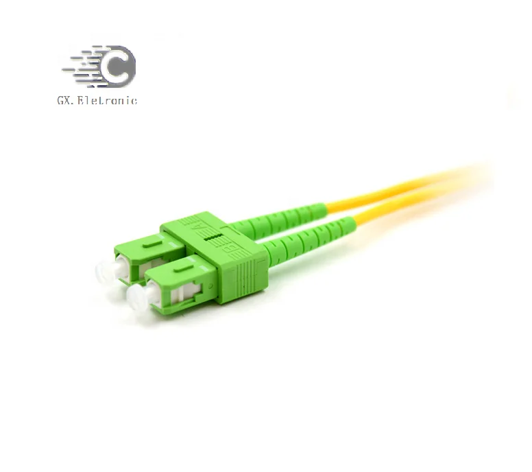 SC  APC  to SC APC Fiber Optic Patch Cord
