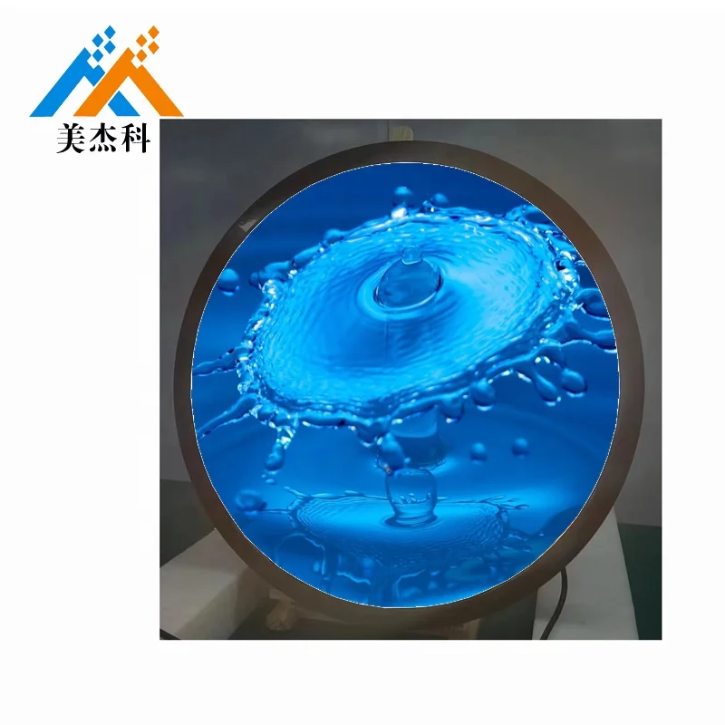 23.6 inch Circular screen LCD  advertising display round lcd digital signage 1500 nits Circular Screen