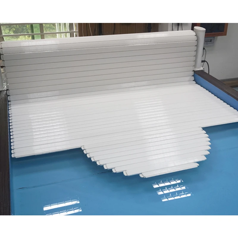Good price polycarbonate saving energy safety outdoor retractable water pool winter cover for kids prices promotion list